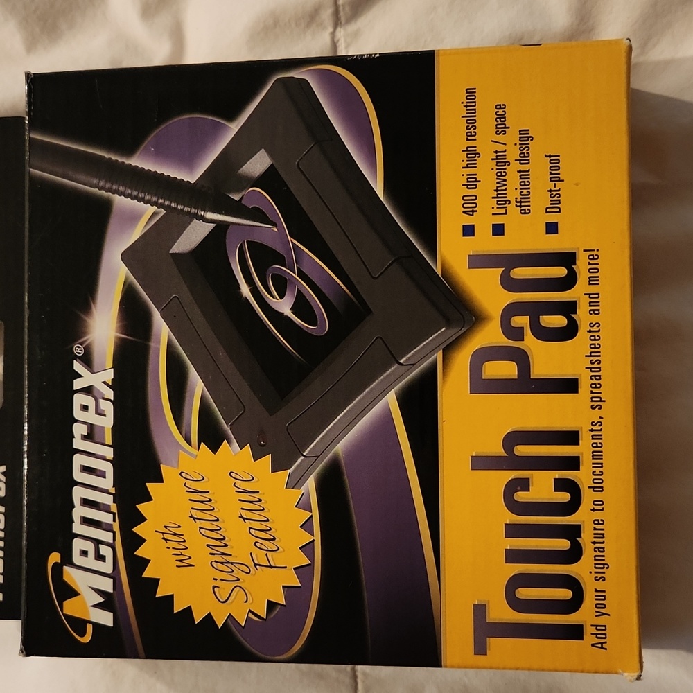 Memorex touch pad
